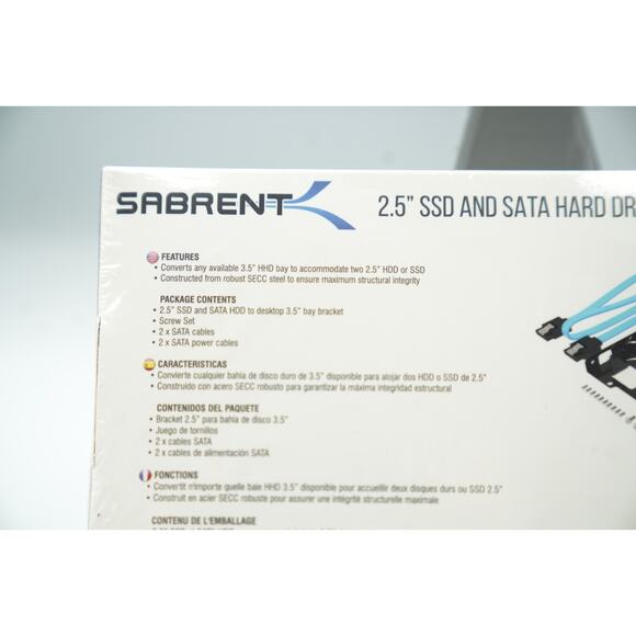 Sabrent BK-HDCC 3.5in. to 2.5in. Internal Hard Drive Mounting System - Picture 3 of 3